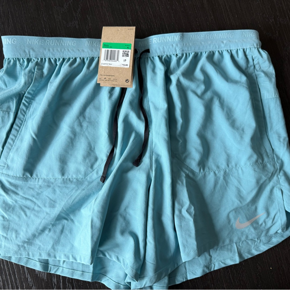 Nike Aqua Blue Athletic Shorts